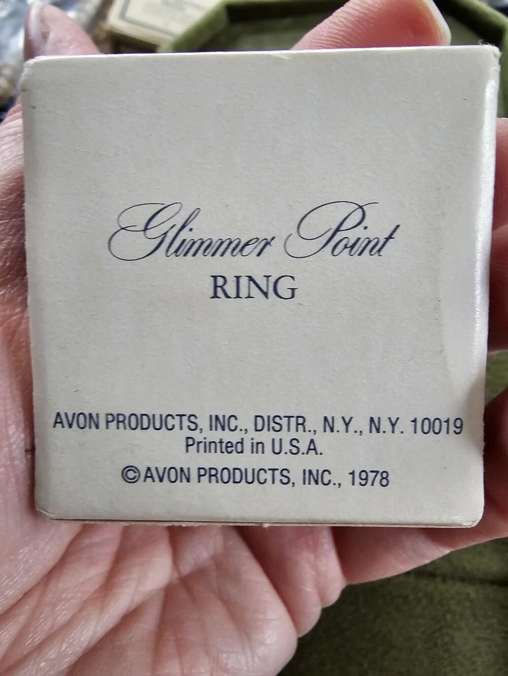 Vintage Avon Ring Size 5